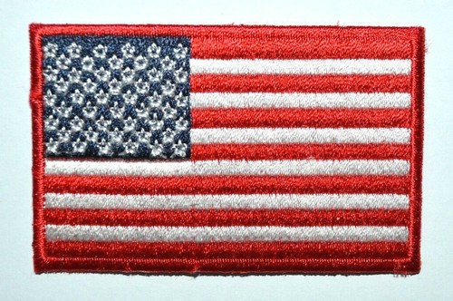 Embroidered patch american usa - embroidered,