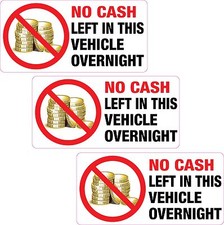 3 x No Cash Left in this