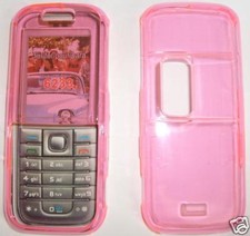 Clear Pink Nokia 6233 Express