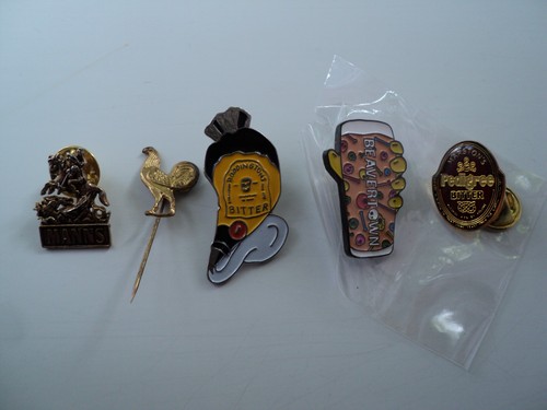 Breweriana beer badges - beer,