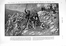 Old antique print 1900 - antique,