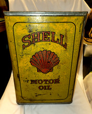 VINTAGE OLD TIN BOX OIL CAN