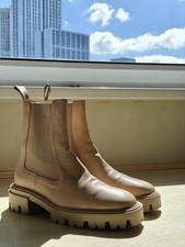 Zara Leather Ankle Boots |  UK
