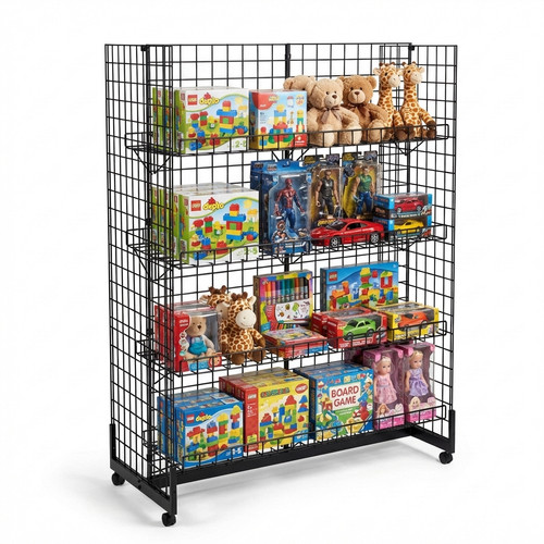 7ft grid mesh shape gondola - grid,