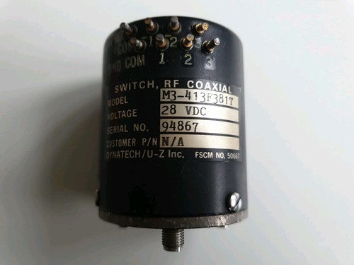 Dynatech coaxial switch - dynatech, rf
