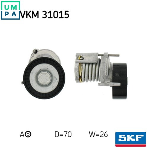 Belt tensioner vribbed - tensioner,