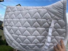 HY Kids White Showing Saddle