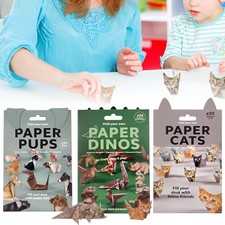 DIY Paper Cats- 50 Sheets DIY