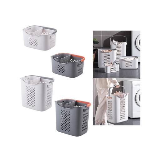 Portable laundry basket toy - basket,
