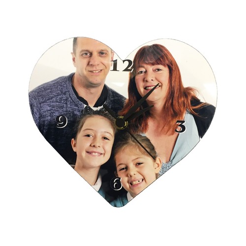 Personalised aluminium heart - personalised,