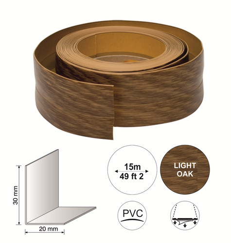 Pvc flexible skirting board - flexible,