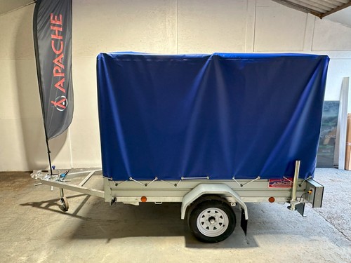 New apache 7x4 box trailer - ,