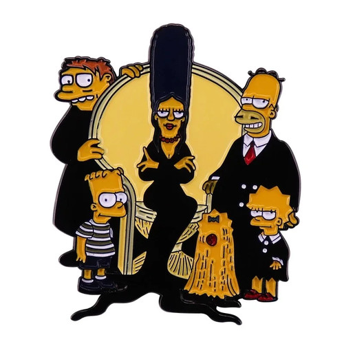 Addams family the simpsons - family/the,