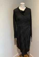 OSKA black grey jersey dress 4
