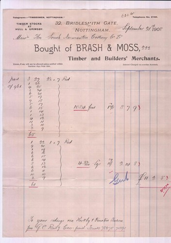 Brash moss notts timber - brash, &