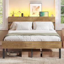 Industrial Bed Frame LED