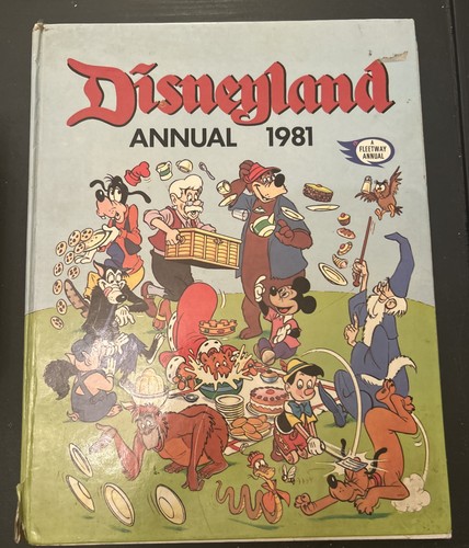 Vintage disneyland annual 1981 - disneyland,