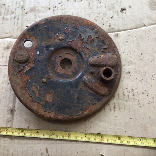 Norton rear brake - brake, plate