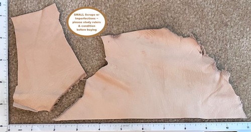 Sheepskin skiver leather scrap - skiver,