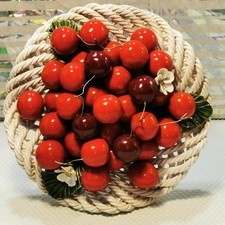 Vintage Large Cherry Bowl With