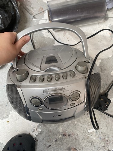 Alba portablecd cassette radio - alba,