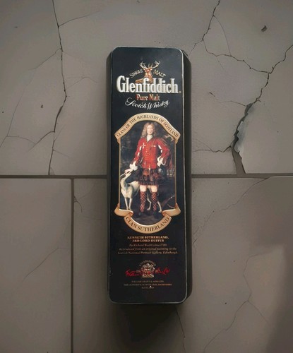 Vintage glenfiddich whisky - vintage, tin