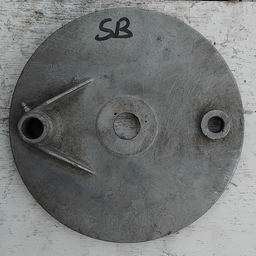 Bsa a65 rear - bsa, plate