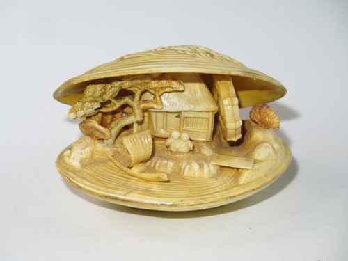 Vintage japanese carved faux - vintage,