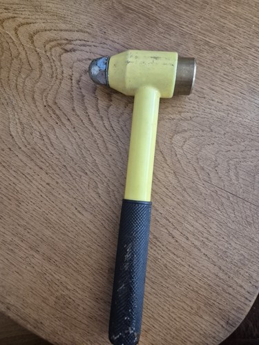 Brass faced hammer changeable - faced,