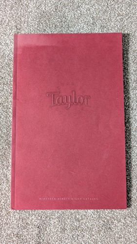 Taylor guitars 1998 - taylor,