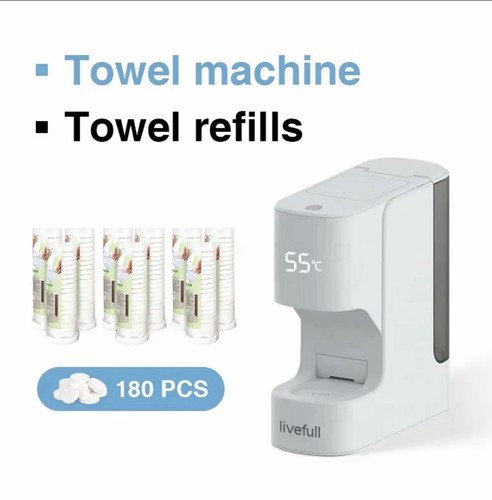 Livefull smart hot face towel - face,