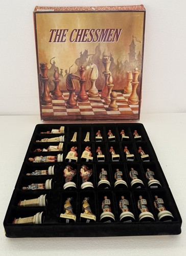 New the chessmen chess set - the,