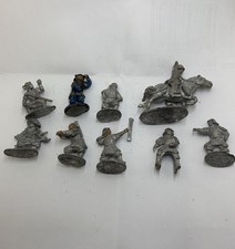 28mm medieval japanese samurai etc white metal