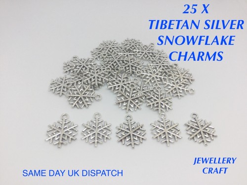 Tibetan metal snowflake - 25,