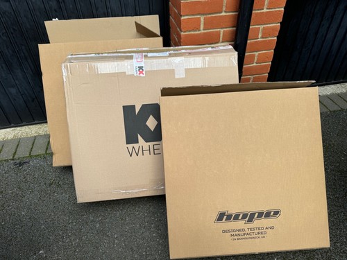 Cardboard bike bicycle wheel - 1,