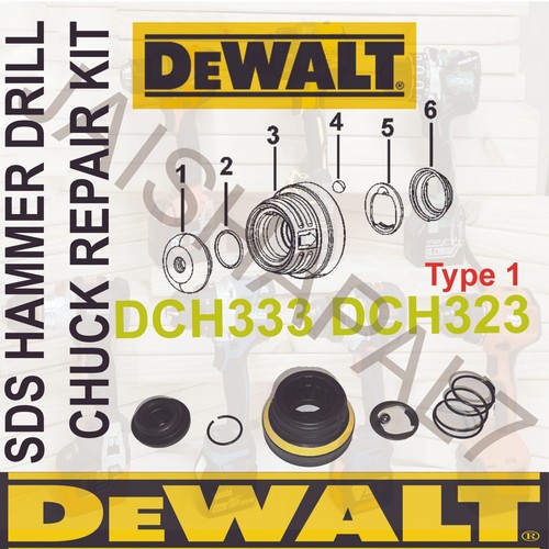 Dewalt 6pc genuine - genuine,
