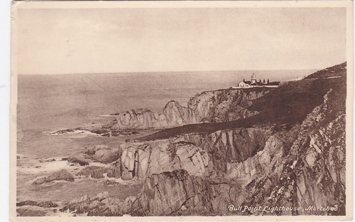 Bull point lighthouse - point,