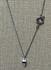 Silver Tone Chunky Spring Ring