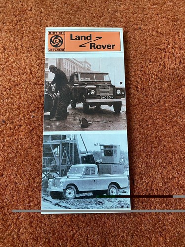 Land rover series - 3, fold