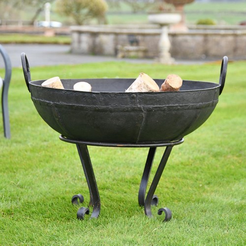 Iron kadai fire - iron, 70cm