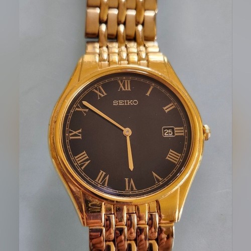 Seiko gold roman - seiko, numeral