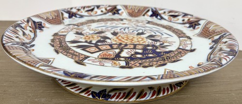Antique ironstone cake - ironstone,