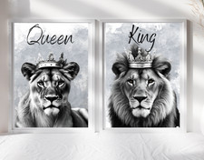 personalised King and Queen