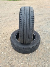 2 X MICHELIN AGILIS 215/60R17C 109/107T 215 60 17 COMMERCIAL VAN TYRES PAIR 9MM+