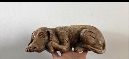 Large vintage hand carved - large,