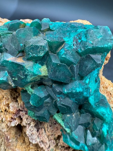 6344 dark green dioptase - dark,