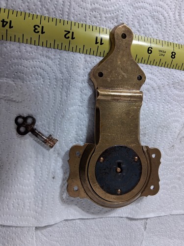 Brass trunk lock - trunk,