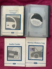 98-02 FORD COUGAR OWNERS HANDBOOK MANUAL PACK AND WALLET 1999 Ref18462