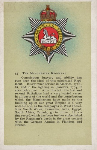 Ww1 manchester regiment - ww1,