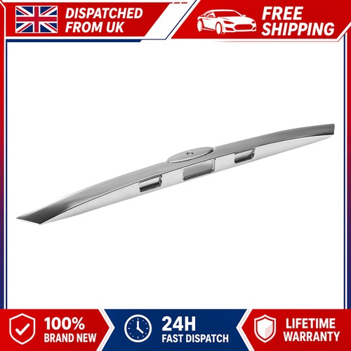 Rear chrome tailgate boot - rear,